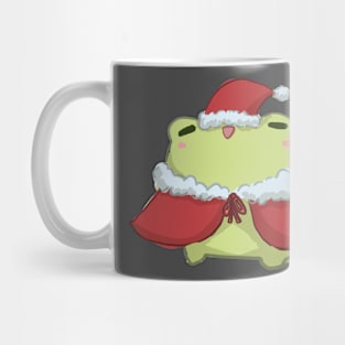 Frog Santa Mug